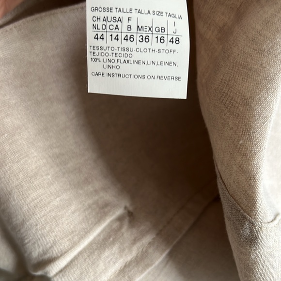 WEEKEND MAX MARA  LINEN JACKET - Picture 8 of 8